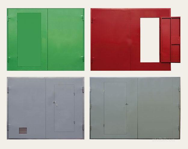 Гаражные ворота Металлические купить в Киеве