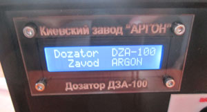 ЖК Дисплей Дозатора ДЗА-100 для жидких продуктов