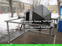 Фотография номер 6 галтовочного полировочного барабана с сушкой для деревянных палочек для кофе и мороженого купить в Киеве