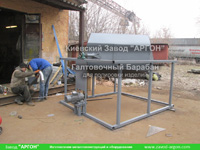 Фотография номер 8 галтовочного полировочного барабана с сушкой для деревянных палочек для кофе и мороженого купить в Киеве