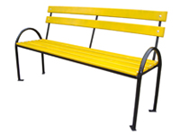 Фотография Лавочки металлические модели Сплетница-220 или Скамейки металлические садово-парковые и дачные скамейки купить в Киеве