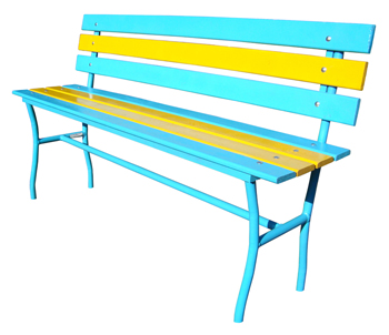 Фотография металлической Лавочки Сплетница-240 или Скамейки садово-парковой и дачной купить в Киеве