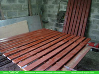 Фотография номер 4 процесса изготовления лавочки Сплетница-240 купить в Киеве