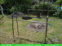 Фотография номер 5 процесса изготовления лавочки Сплетница-240 купить в Киеве