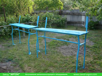 Фотография номер 8 процесса изготовления лавочки Сплетница-240 купить в Киеве