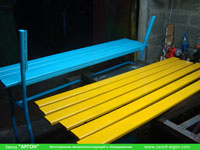 Фотография номер 10 процесса изготовления лавочки Сплетница-240 купить в Киеве