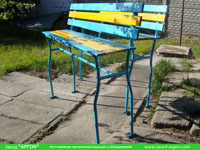 Фотография номер 18 процесса изготовления лавочки Сплетница-240 купить в Киеве