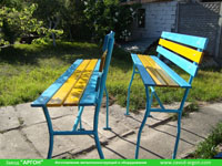 Фотография номер 19 процесса изготовления лавочки Сплетница-240 купить в Киеве