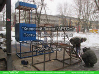 Фотография номер 3 Фотография Постов охраны 1 х 1 метра на выносной эстакаде купить в Киеве